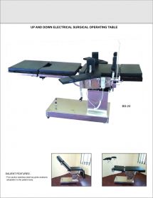 Up and Down Electrical Surgical Table