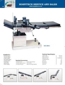Electrical C-Arm Compatible Table